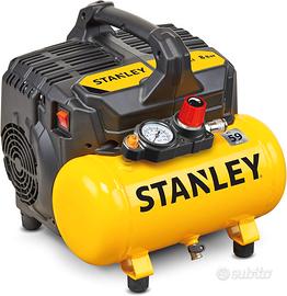 Stanley DN200/8/6 Compressore Silenzioso 6L 8 Bar