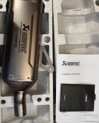 CF moto 450 Akrapovic 
