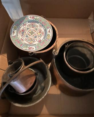 Set Pentole rame/bronzo