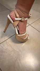 Sandali alti da sfilata