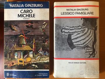 Natalia Ginzburg. 2 libri (Caro Michele + Lessico)