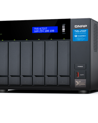 NAS QNAP TVS-672XT i5 8GB Ram 5 SSD da 2TB - 2x 2
