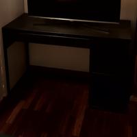 scrivania ikea nera modello Micke