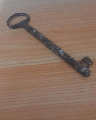 Chiave antica in ferro fine '800