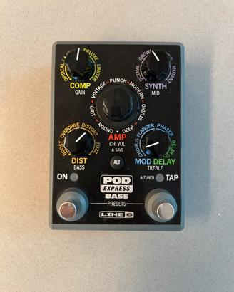 Line6 Pod Express Bass pari al nuovo
