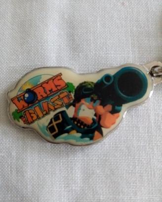 portachiavi Worms blast Nintendo 