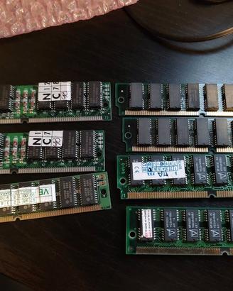 Lotto 17 RAM Vintage PC e Stampanti Non Testate