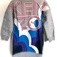 Vestito Kenzo Paris bambina 4 anni felpato