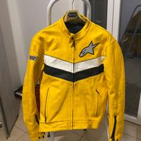 Giacca moto in pelle Alpinestars