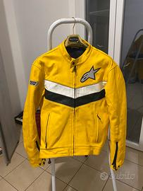 Giacca moto in pelle Alpinestars