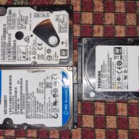 3 Hard Disk per notebook e laptop