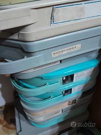 5 master pollici nastro magnetico ampex spot 