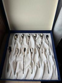 Servizio cucchiaini argento