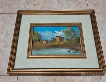 Quadro Vintage paesaggio