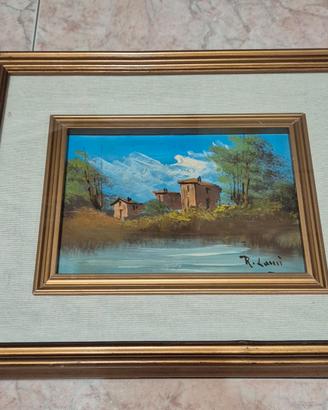 Quadro Vintage paesaggio