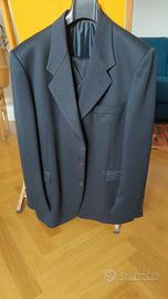 Completo blu uomo giacca pantaloni e gilet