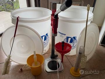 Kit per fare la birra in casa All grain BIAB  .