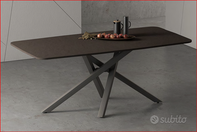 Tavolo LUBE Kuater Sagomato 160x90 cm – NUOVO
