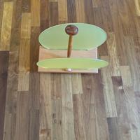 Portariviste Studio Salotto legno e plastica