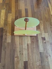 Portariviste Studio Salotto legno e plastica