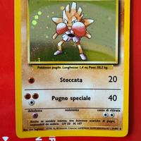 Pokemon hitmonchan 7/102 holo