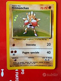 Pokemon hitmonchan 7/102 holo