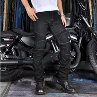 Pantaloni moto con protezioni XL