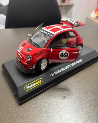 500 Abarth assetto corse 1:24