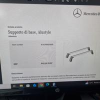 Barre portapacchi Mercedes Benz Classe A