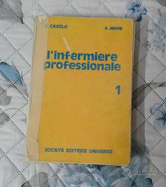 Libro vintage L'infermiere professionale Volume 1