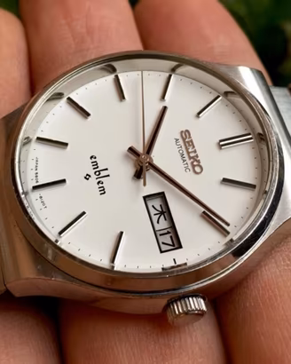 Raro Seiko Emblem ref.5606-8080 Automatic Serviced