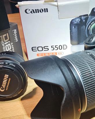CANON EOS 550D + EF-S 15-85 + EF 50 F1.4 + Flash