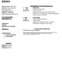 Manovale - Giardiniere - Mediatore culturale