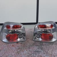 Fari posteriori cromati Volkswagen Golf 4 2002
