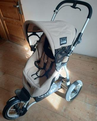 Passeggino Quinny XL Freestyle 3 ruote con navetta