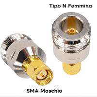 Adattatori N/f - SMA/m  (conf 2pz) (rif.129)