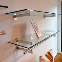 mensole in cristallo