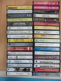 Stock 35 musicassette - artisti italiani e stranie