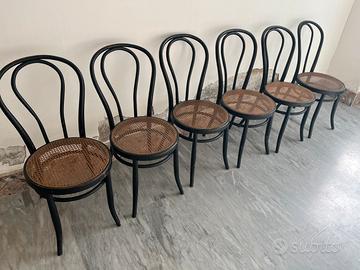 Sedie d’epoca in legno