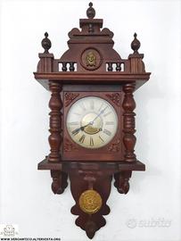 176196 Antico orologio a pendolo funzionante