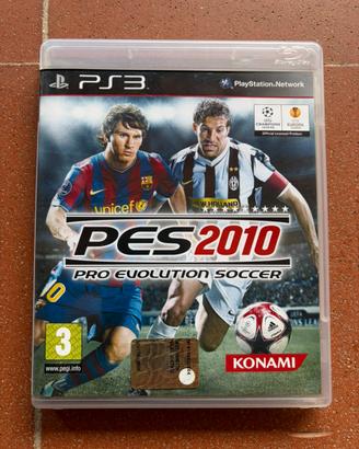 PS3 PES 2010 Konami Playstation 3