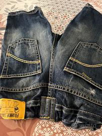Jeans neonato frmati come nuovi per neonato 12 mes