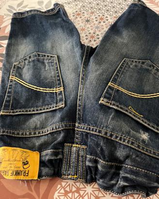 Jeans neonato frmati come nuovi per neonato 12 mes