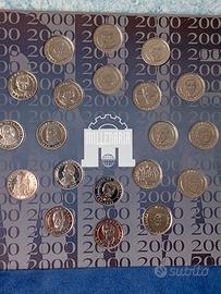 Album Monete  medaglie Commemorative millennio