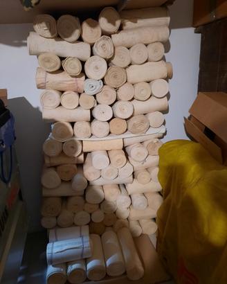 rotoli tessuti a telaio
