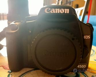 Canon Eos 450D - Obbiettivi - Flash - Zaino