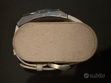 Orologio cronotech bianco unisex cassa acciaio