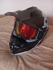 Casco Cross FXR Race Division + Maschera FXR pari 