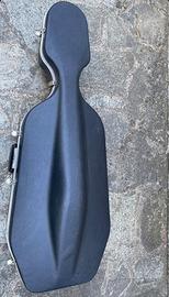 Custodia per violoncello in policarbonato inglese