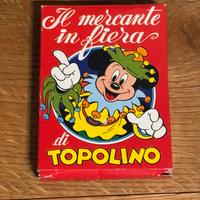 Carte da gioco il mercante in fiera topolino